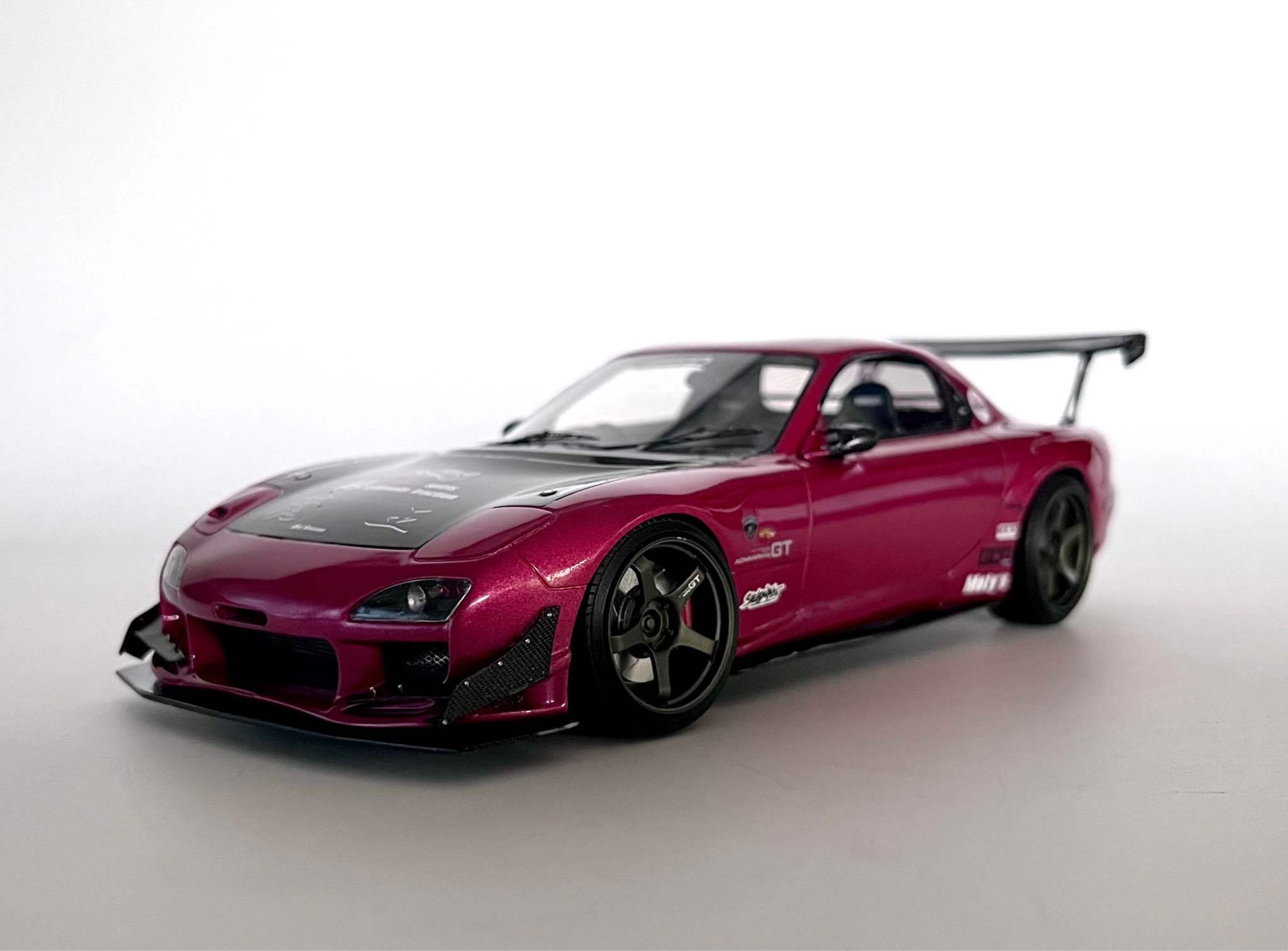 1/24 scale model car kit Mazda RX7 FD (FEED)魔王-Alpha Model