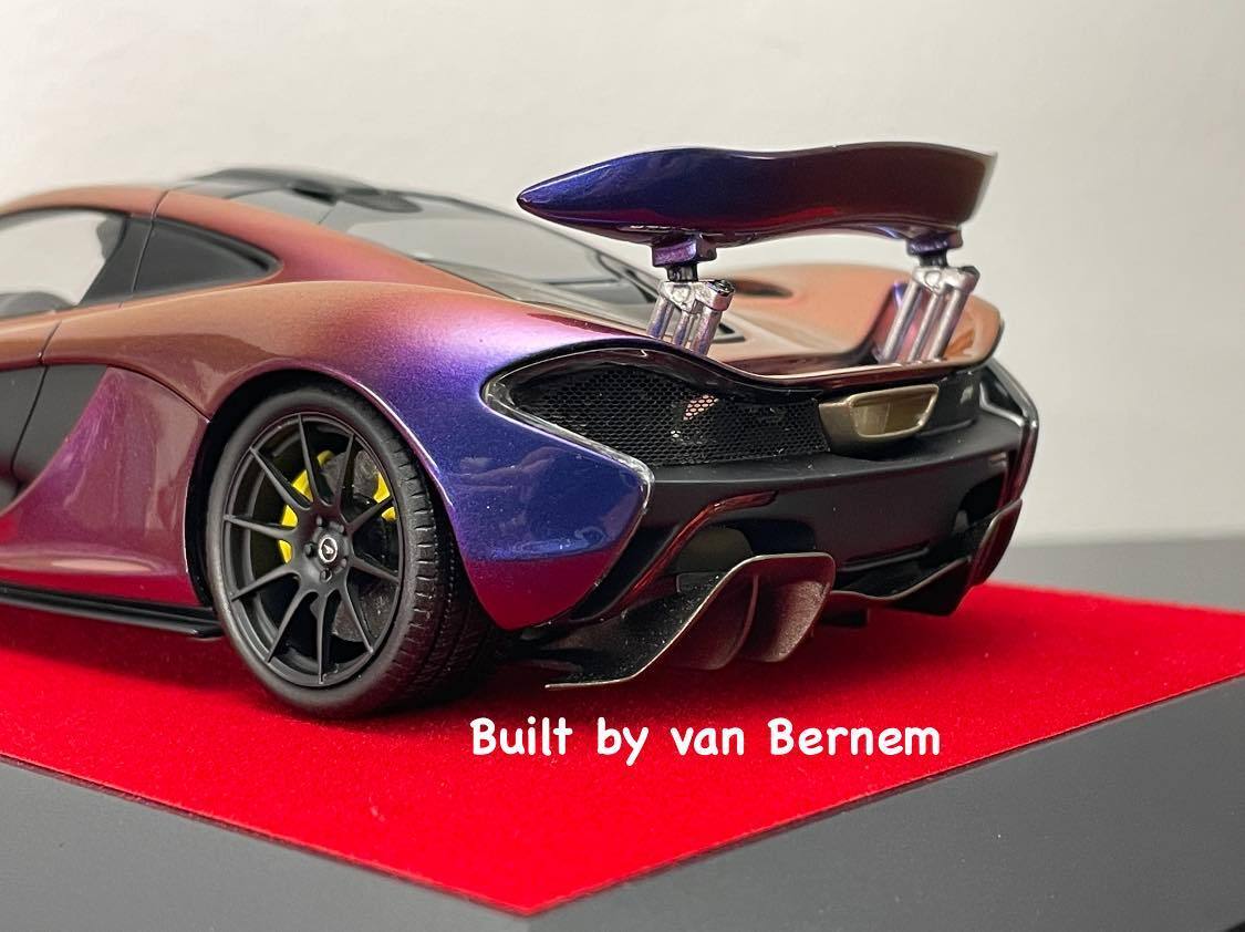 1 24 scale model car kit Mclaren P1 Alpha Model