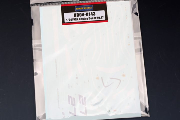 1/24 scale model car kitF XXK Racing Decal NO.27-HobbyDesign