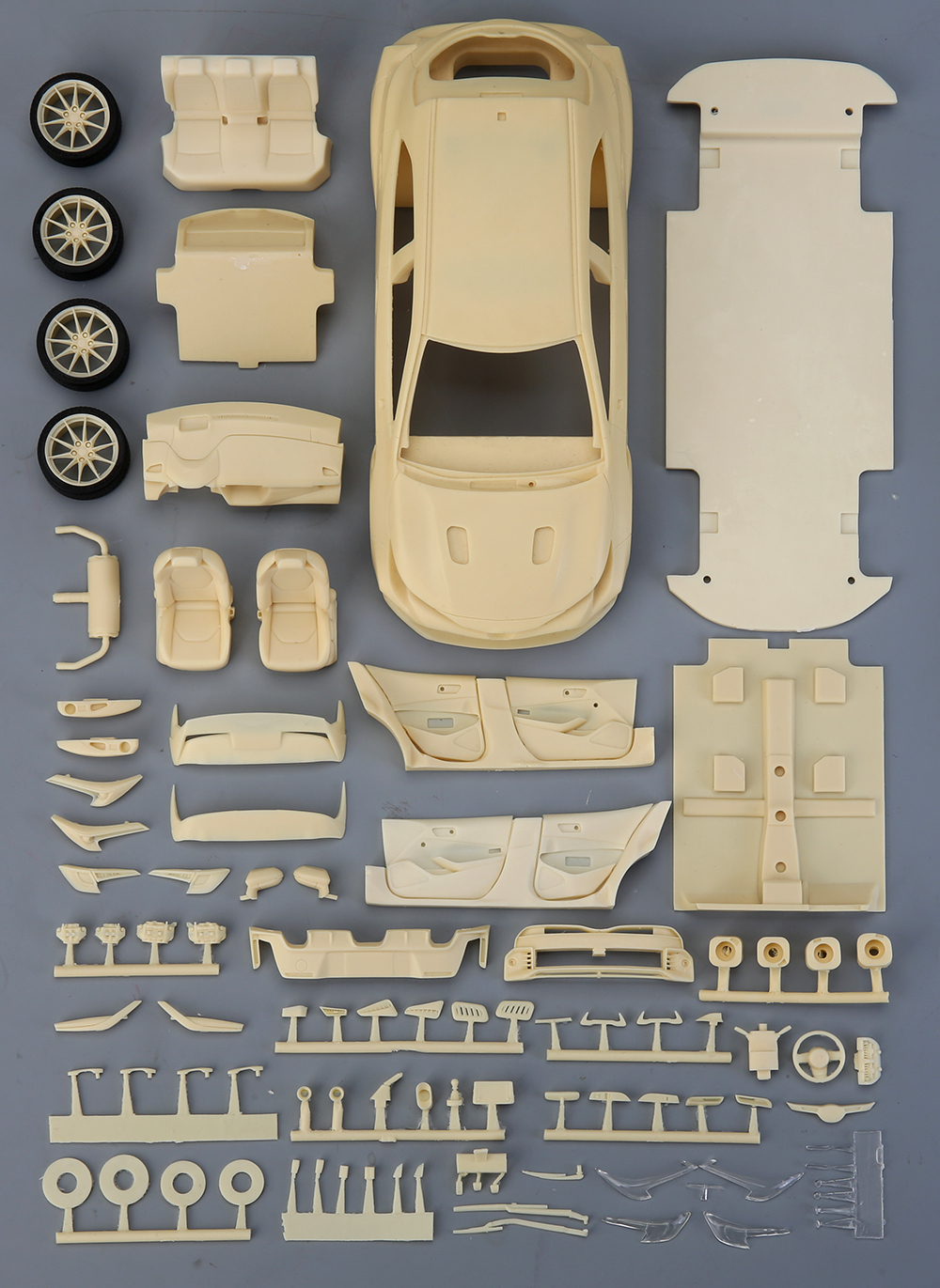 1/24 TOYOTA COROLLA 完成品　確認用 1/24 scale model car kit Toyota GR COROLLA-Alpha Model