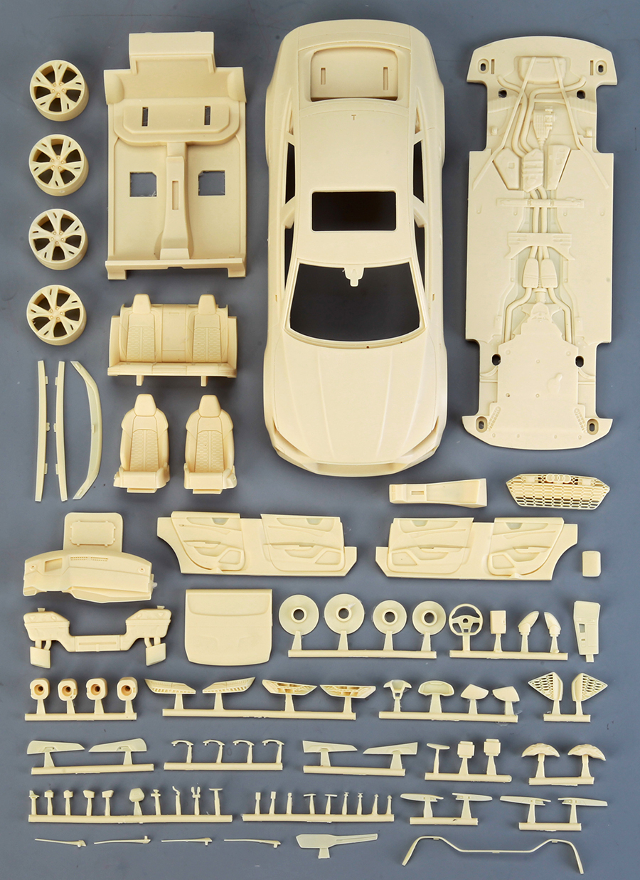【figma】B★RS７体セット 1/24 scale model car kit AUDI RS7-Alpha Model