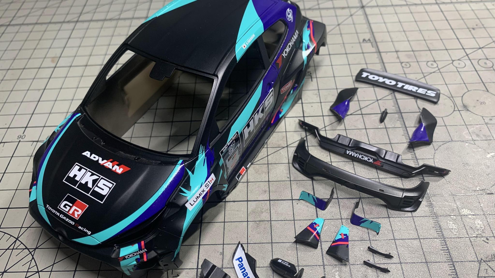 Rocket Bunny GR Yaris(HKS) -Alpha Model Rocket Bunny GR Yaris(HKS) -Alpha Model