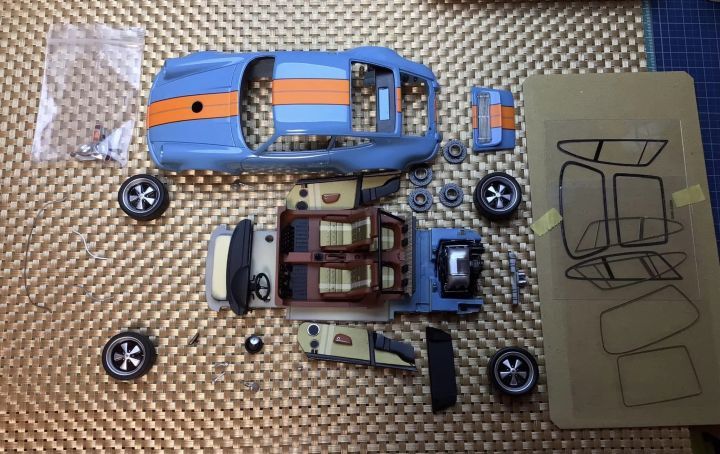 1/24 car model Porsche Singer Full Detail Kit(HD03-0660)-Hobby Design