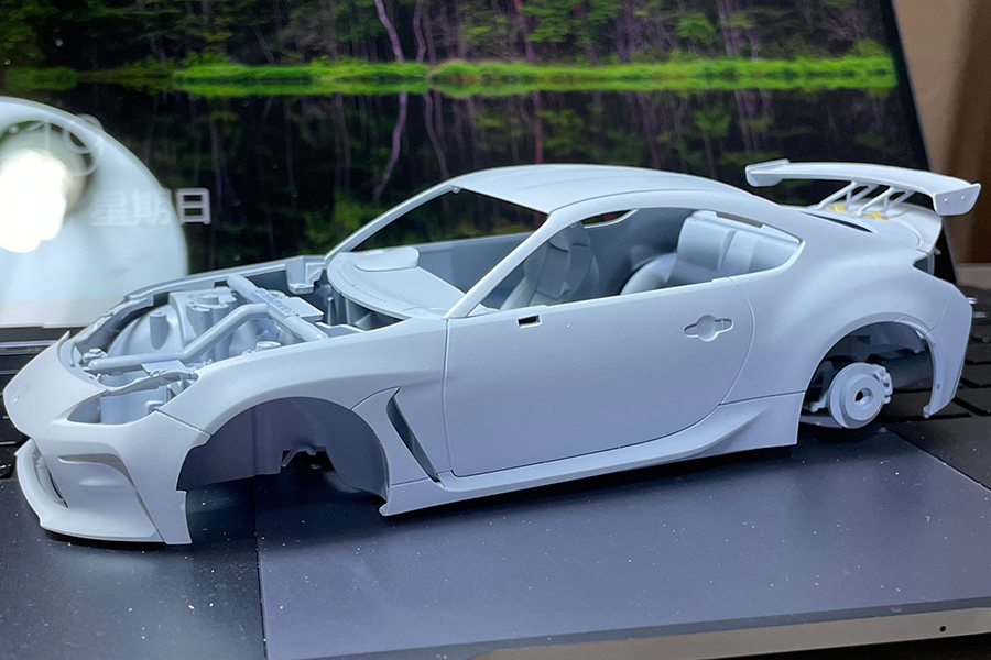 GR86 ラジコンカー HKSデカール付き 1/10 GR86 ラジコンカー HKSデカール付き 1/10 - メルカリ