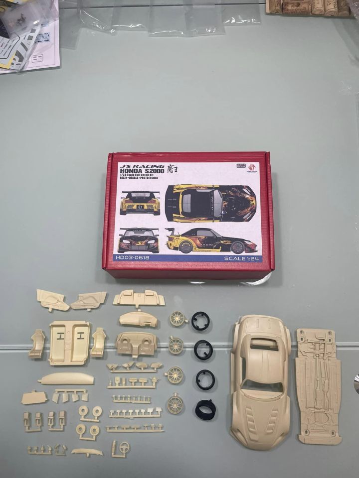1/24 scale model car kit JS' Racing Honda S2000 魔王 Full Detail