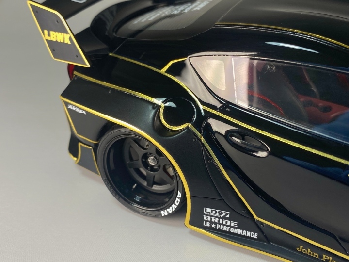 1/24 scale model car kit LB-Works Supra (A90)(Ver.C)  Trans-Kit(HD03-0609)-HobbyDesign