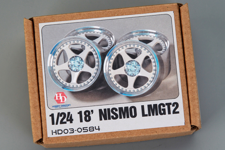 1/24 Scale Model Car Kit 18' Nismo lmgt2 Wheels-HobbyDesign