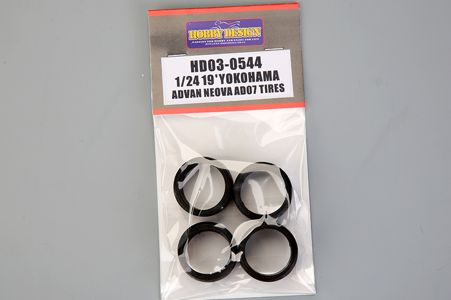 1/24 scale model car kit 19'Yokohama Advan Neova AD07 Tires