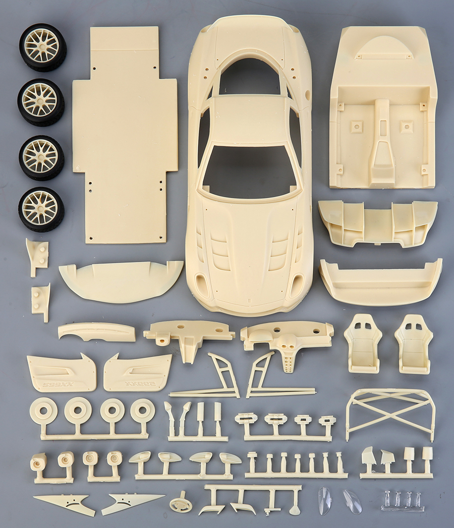 1/24 scale model car kit Ferrari 599XX-Alpha Model