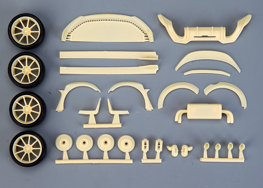 パーツ tomu 1/24 Tom's Toyota GR86 Detail-up Parts For T 24361（PE+Resin