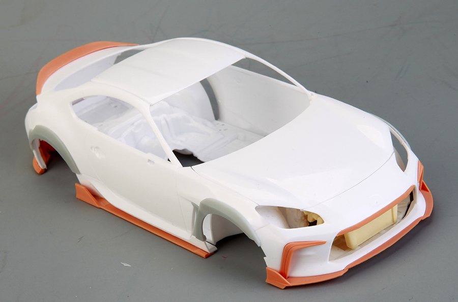 1/24 Tom's Toyota GR86 Detail-up Parts For T 24361（PE+Resin