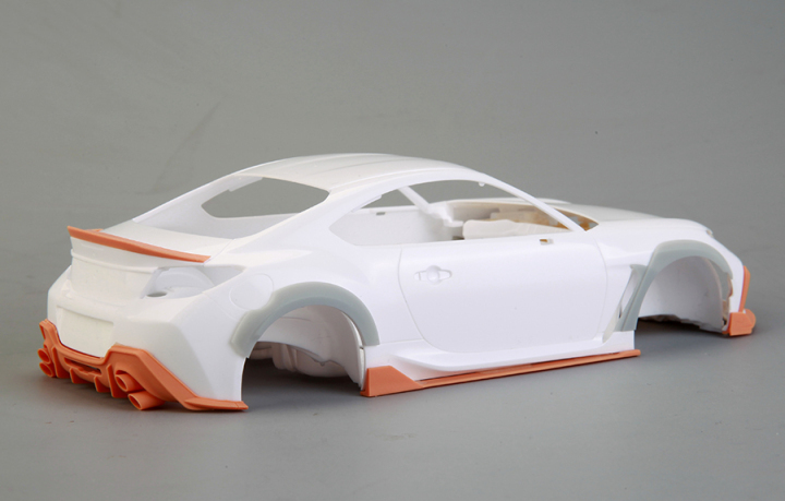 1/24 Tom's Toyota GR86 Detail-up Parts For T 24361（PE+Resin