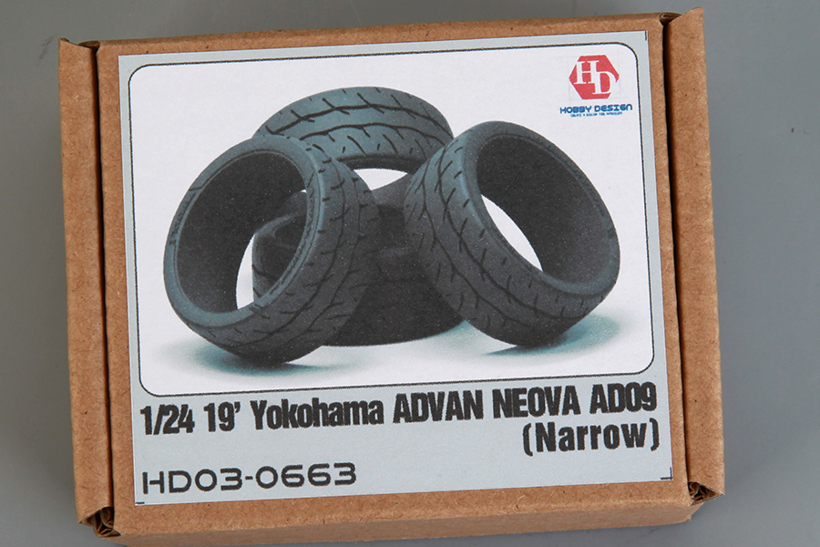 1/24 19' Yokohama Advan Neova AD09 Tires (Narrow)HD03-0663
