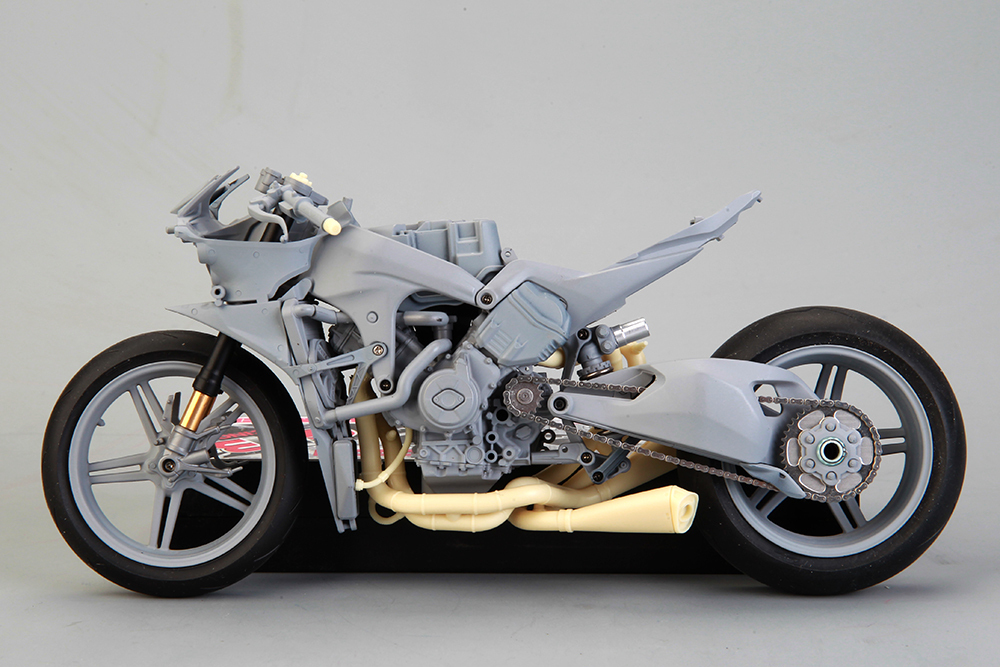 1/12 Ducati Superleggera V4 Exhaust Pipe Detail-up Parts For