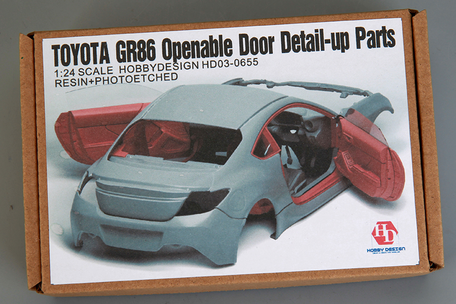 1/24 Toyota GR86 Openable Door Detail-up Parts For T (24361