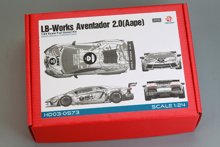 送料無料商品の通販 1/24 Kit Detail Full Style) (Combat 2.0 Aventador LB-Works ランボルギーニ