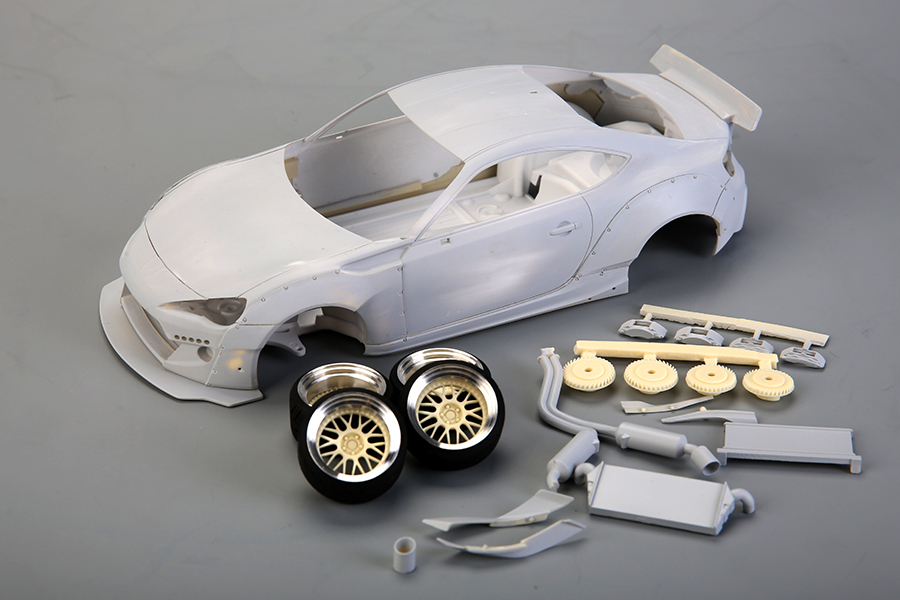 TOYOTA86ボディ 1/24 RB Toyota FT86 V2.0 Wide Body Kit Detail-up Set For T