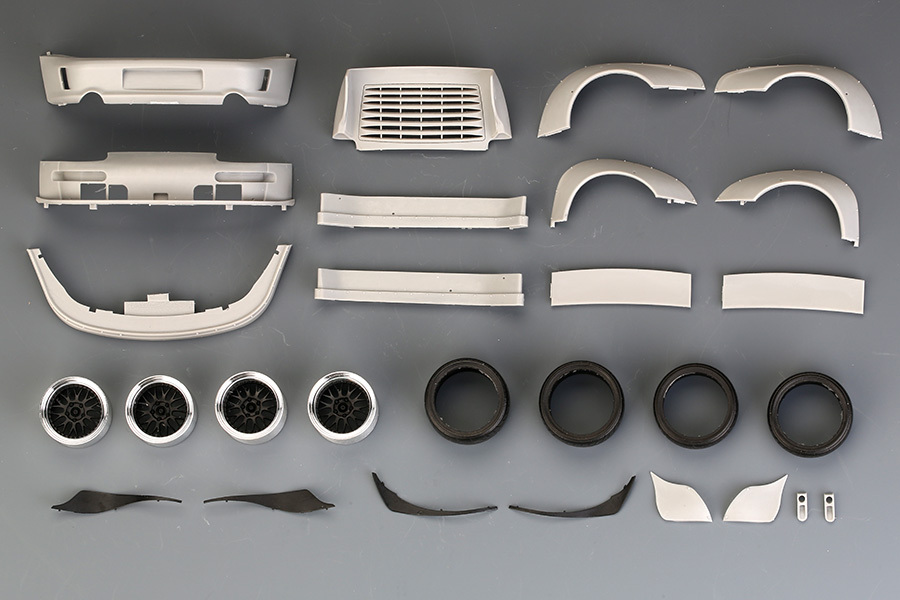 1/24 RWB Porsche 993 Widebody Kit For Ver.