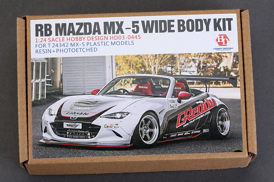 1/24 RB Mazda MX-5 Wide Body Kit For T 24342(Resin+PE+Metal parts