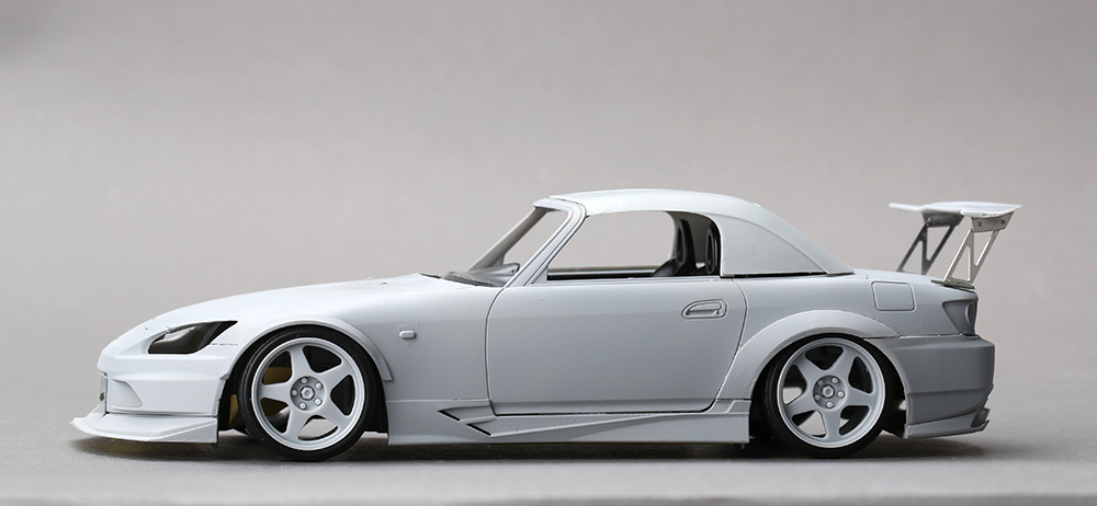 1/24 Voltex Honda S2000 Wide Body Kit For T S2000 (Resin+PE+Metal  parts)(HD03-0441)-HobbyDesign