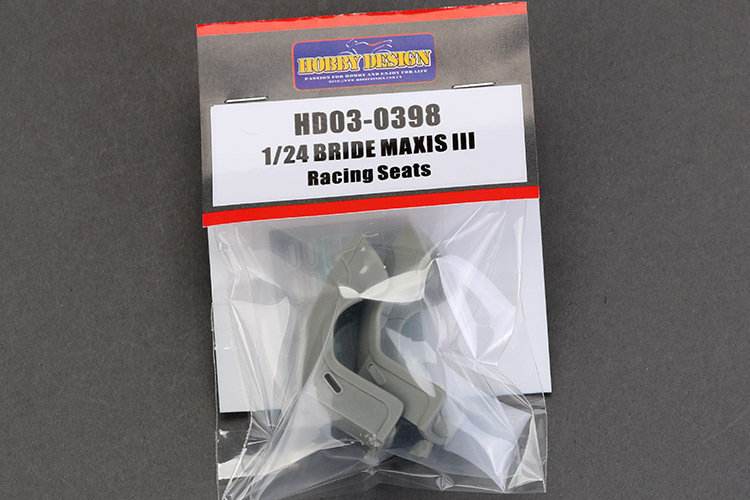 1/24 Bride Maxis III Racing Seats (Resin+PE+Decals)(HD03-0398)-HobbyDesign