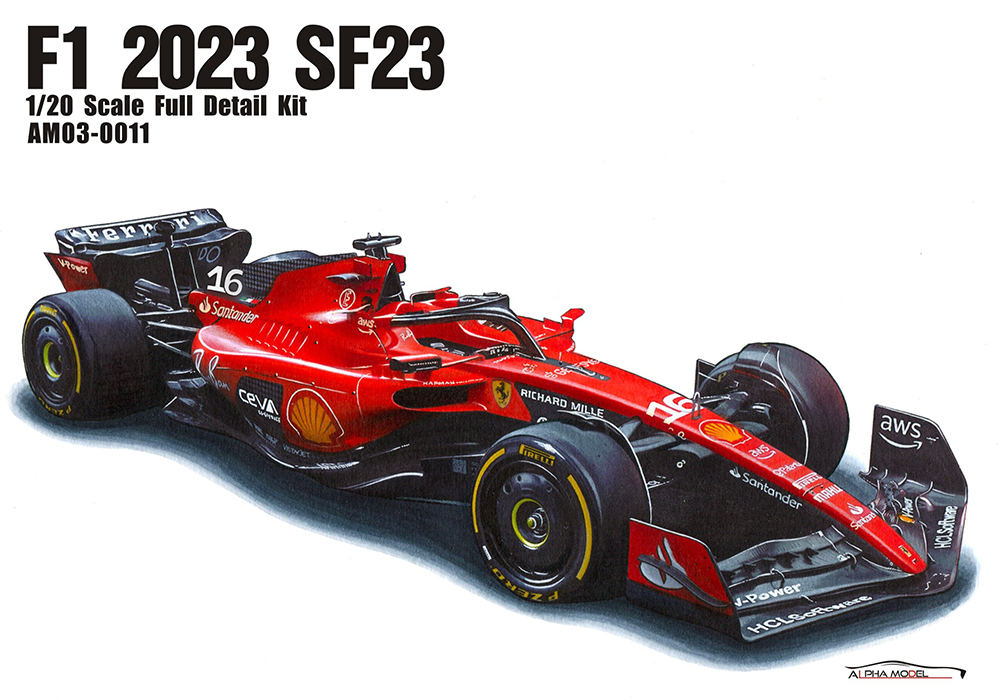 自動車 MODELER'S 1/20 SCALE PRECISION RESIN KIT 1/20 Scale Full resin kits-Alpha Model