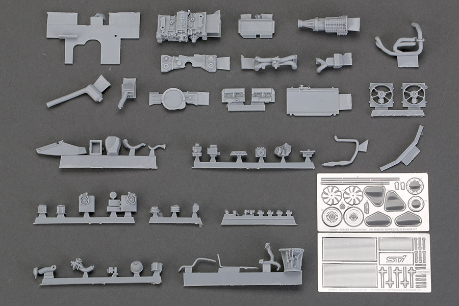 1/24 Subaru Impreza EJ20 Engine Kit (Resin+PE)(HD03-0381 1/24 Subaru Impreza EJ20 Engine Kit (Resin+PE)(HD03-0381