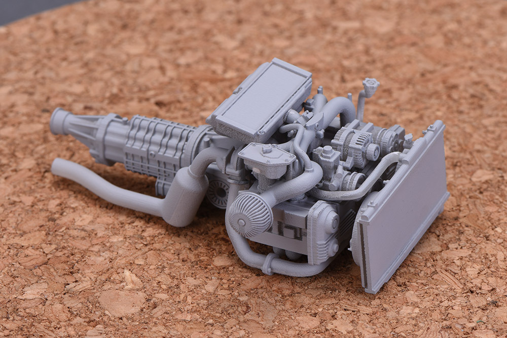 1/24 Subaru Impreza EJ20 Engine Kit (Resin+PE)(HD03-0381 1/24 Subaru Impreza EJ20 Engine Kit (Resin+PE)(HD03-0381