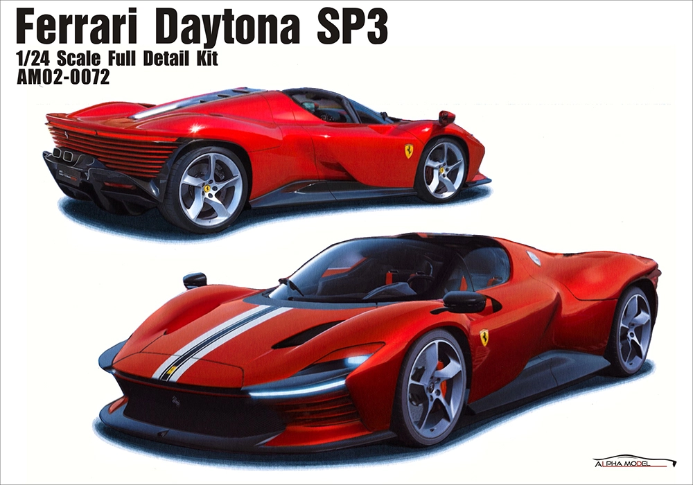 自動車 FEELING43 Ferrari Daytona 1/43 super kit Feeling43 ferrari 365GTB F. DAYTONA GROUPE 4