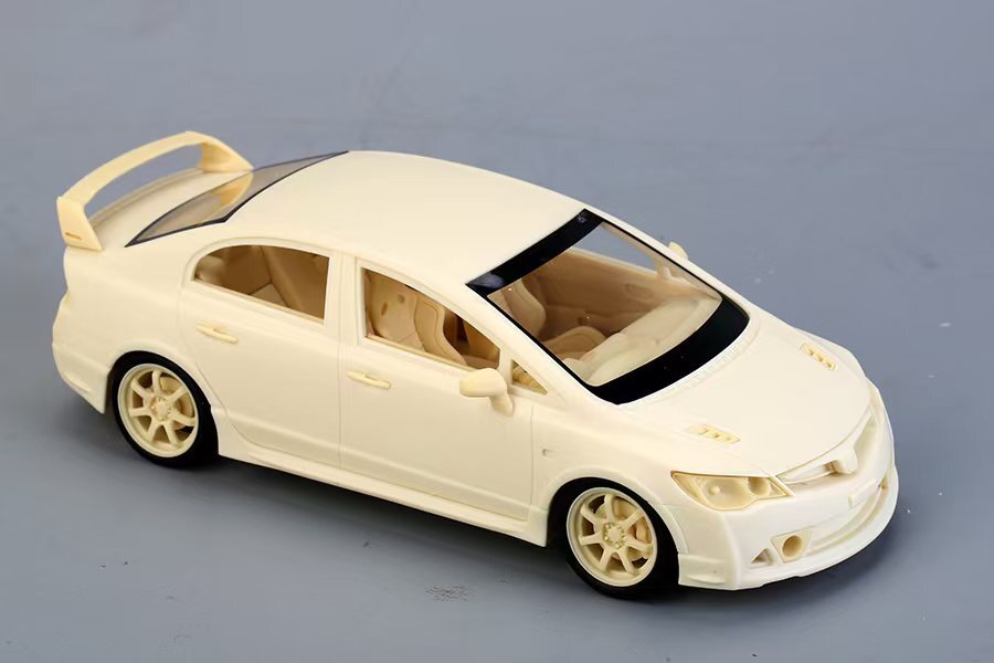 1/24 scale model car kit Honda Civic Type(FD2)Mugen RR—Alpha Model