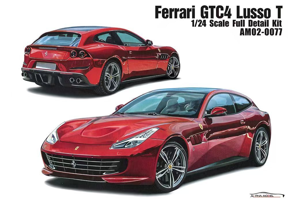 1/24 scale Ferrari kits-Alpha Model