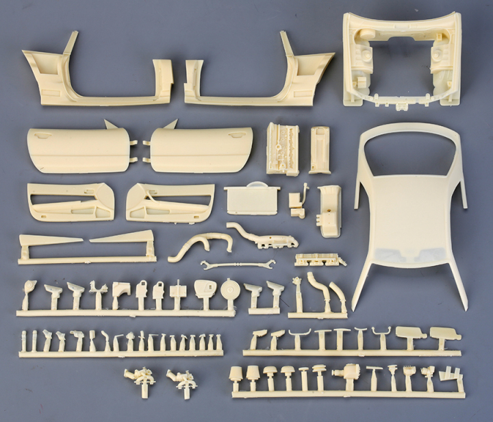 1/24 scale model Nissan R34 Openable Door&Engine Detail-up Parts