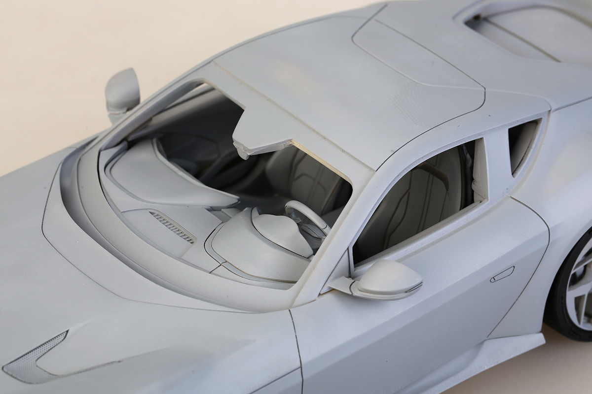 1/24 scale model car kit Ferrari 12 Cilindri-Alpha Model