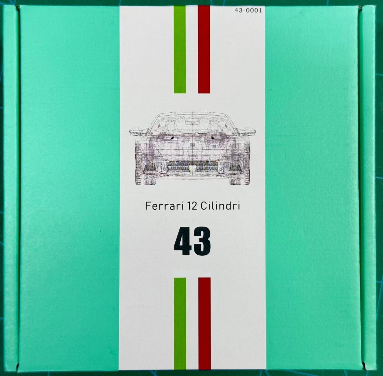1/43 scale model car kit Ferrari 12 Cilindri-Alpha Model