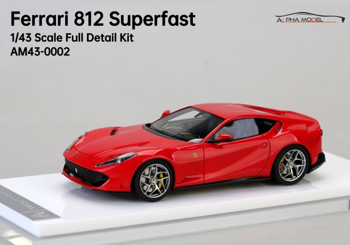 LOOKSMART LS531E Ferrari 812 Competizione A (Rosso TRS) 1/43
