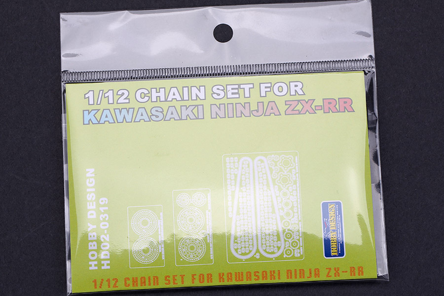 1/12 Chain Set For Kawasaki Ninja ZX-RR For T （PE+Metal