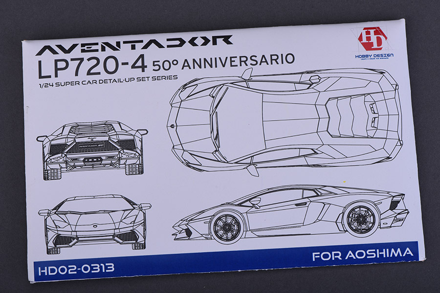 ラボCD 1/24 Lamborghini Aventador LP720-4 For A （PE+Resin） 