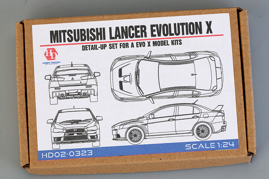1/24 car modelMitsubishi Lancer Evolution X Detail-UP Set For A