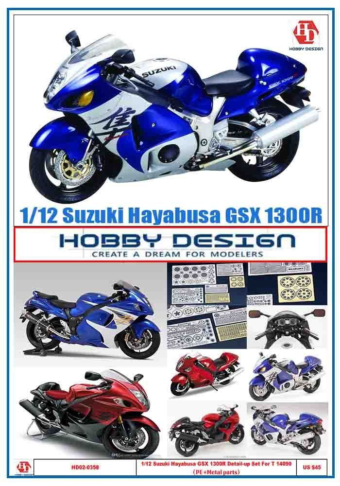 1/12 car model Suzuki Hayabusa GSX 1300R Detail-up Set For T 14090