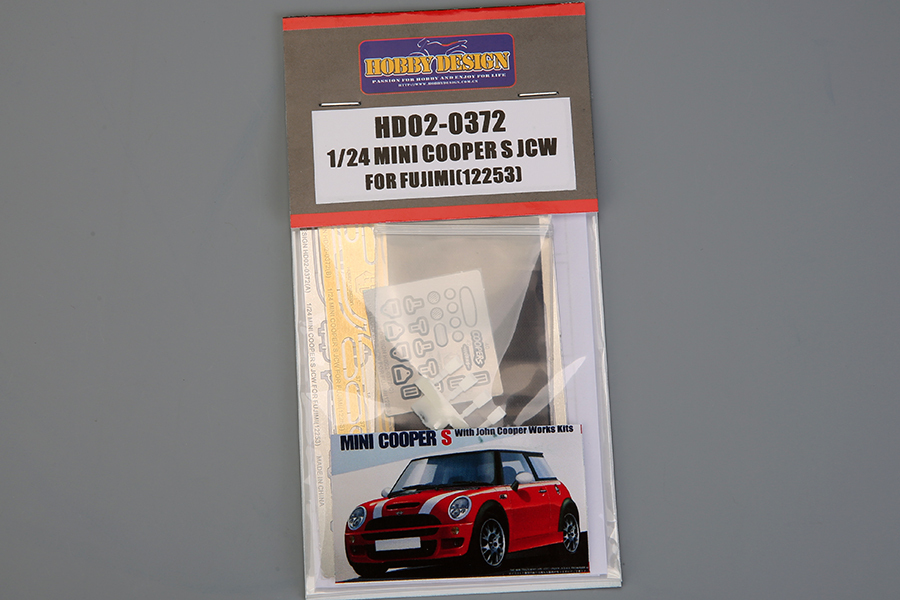 1/24 scale model Mini Cooper S JCW For F (12253)（PE+Resin）HD02