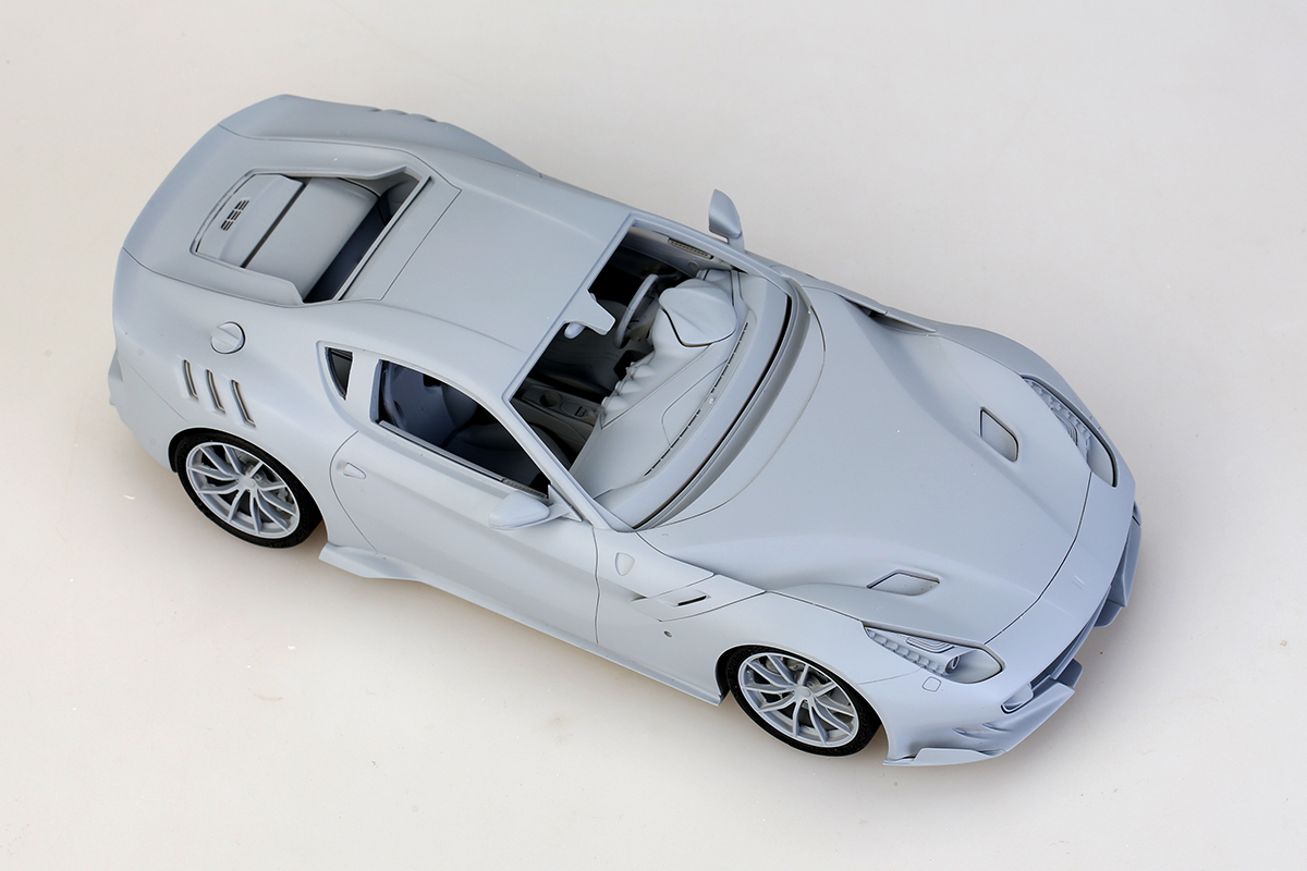1/24 scale model car kit Ferrari F12 TDF-Alpha Model