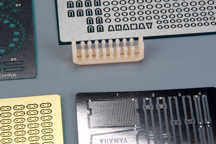 1/12 scale model car kit Yamaha YZF750 TECH21(1987) Detail-up Set