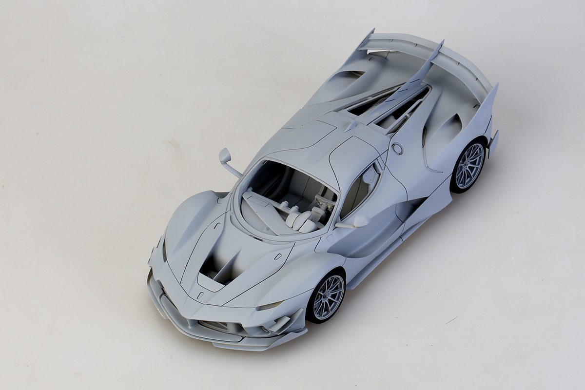 1/24 scale model car kit Ferrari FXXK EVO-Alpha Model