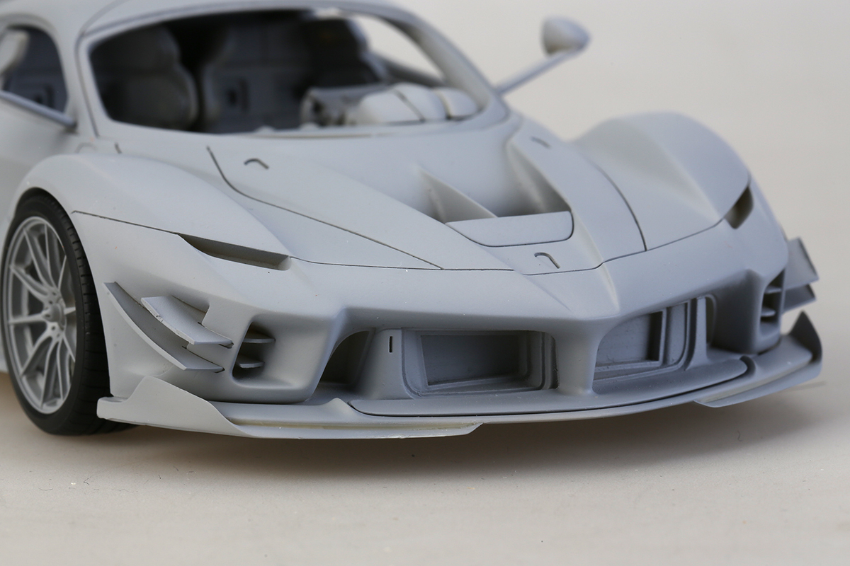 1/24 scale model car kit Ferrari FXXK EVO-Alpha Model