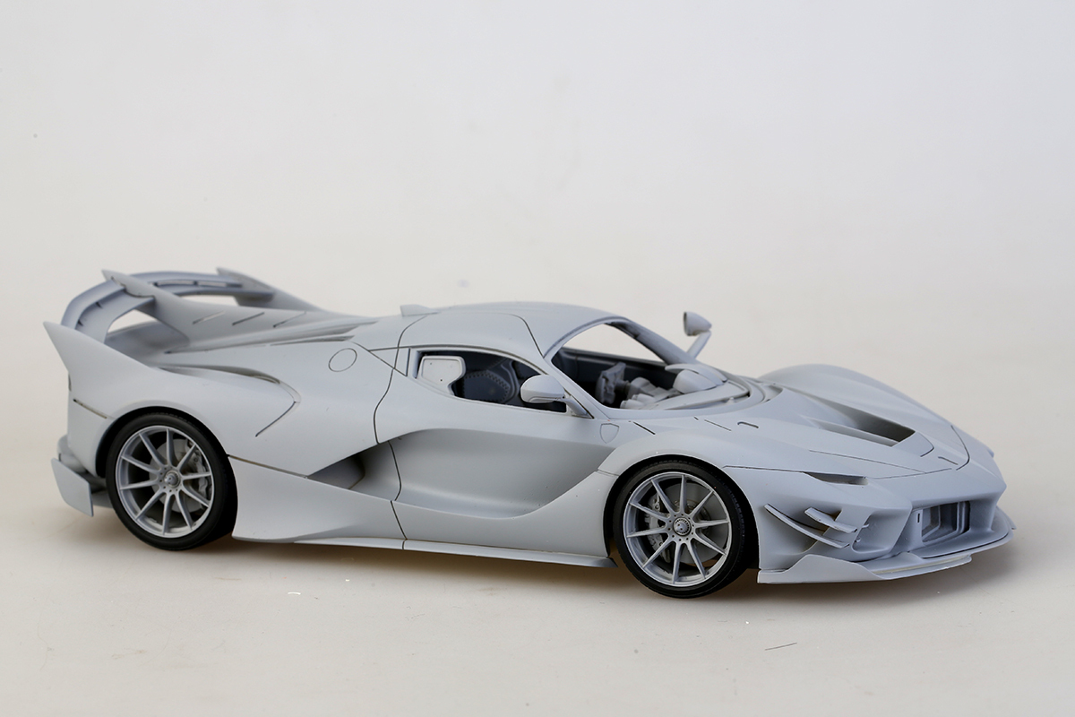 1/24 scale model car kit Ferrari FXXK EVO-Alpha Model