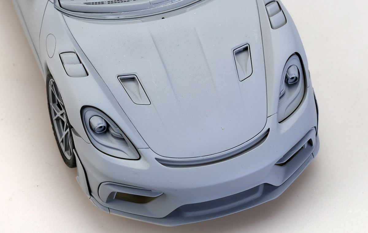 1/24 scale model car kit Porsche 718 GT4 RS-Alpha Model