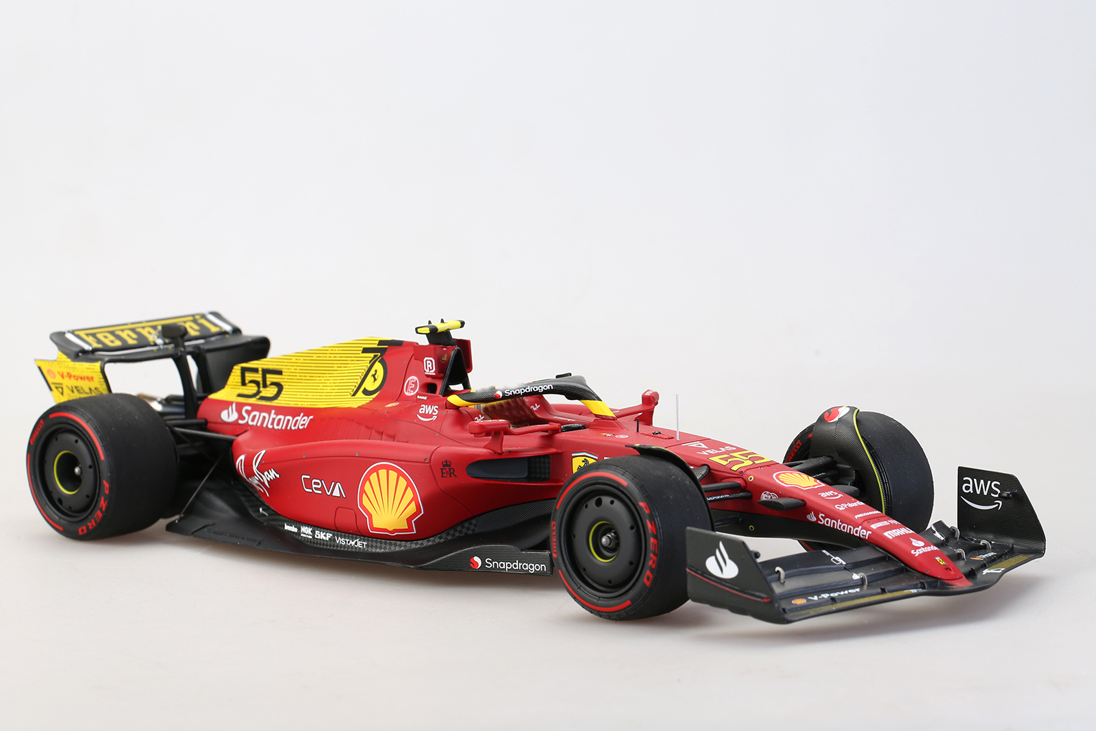 1/20 scale model car kit Ferrari SF1-75-Alpha Model
