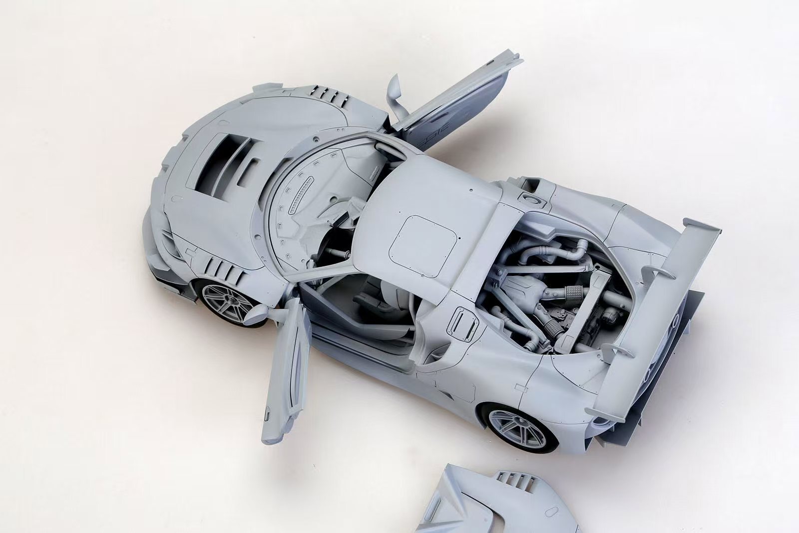 1/24 scale model car kit Ferrari 296 GT3 Ver:B -Alpha Model
