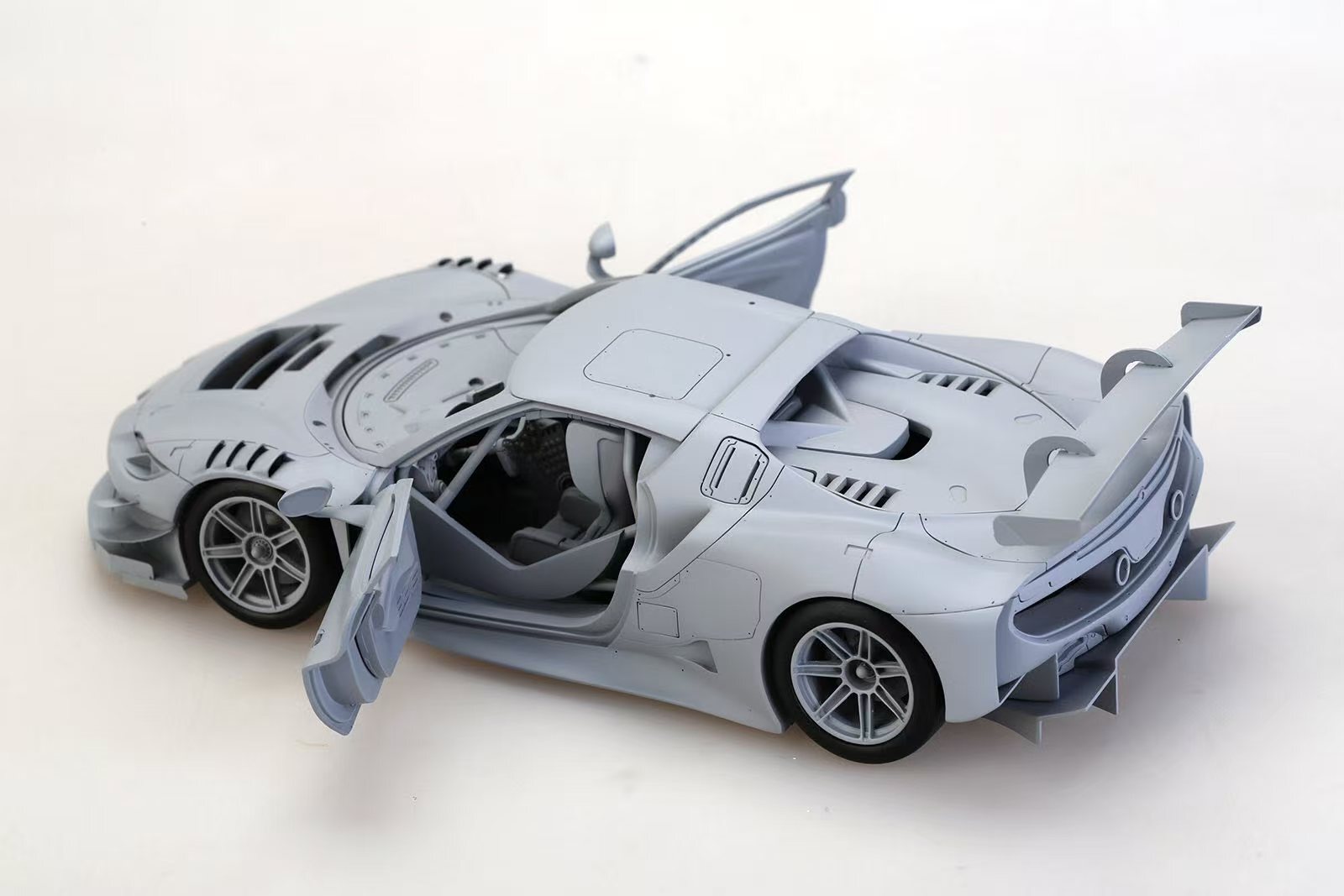 1/24 scale model car kit Ferrari 296 GT3 Ver:B -Alpha Model