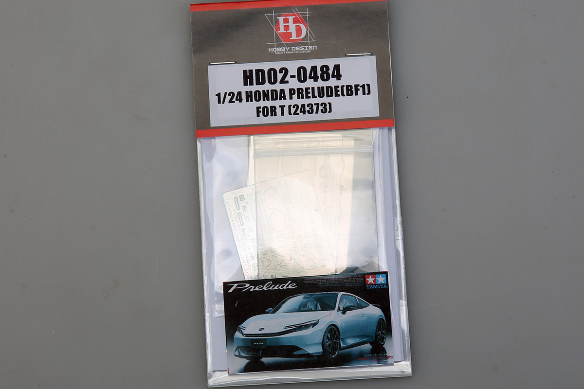 1/24 Honda Prelude(BF1) For T (24373）（PE+Metal parts+Resin）HD02